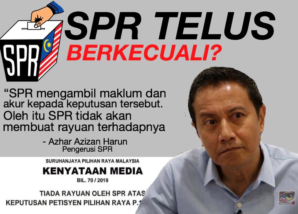 Adakah SPR telus dan berkecuali?
