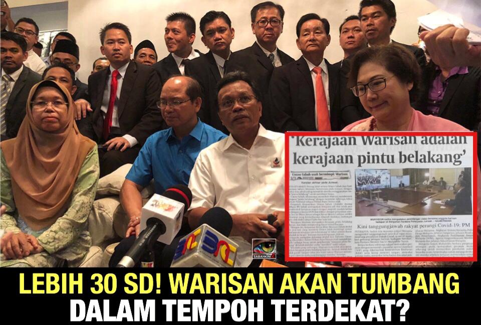 Lebih 30 SD sokong PN! Warisan akan tumbang dalam tempoh terdekat?