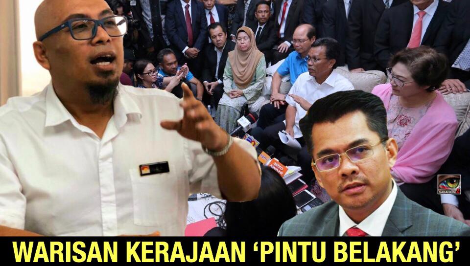 Azis Jamman lupa kerajaan 'pintu belakang' sebenar ialah Kerajaan Warisan!
