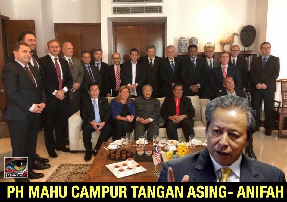 Pakatan Harapan mahu negara asing campur tangan- Anifah Aman