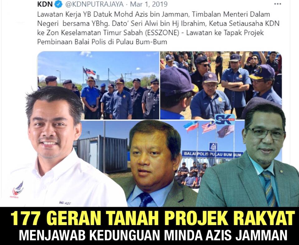 177 geran tanah projek rakyat: Menjawab kedunguan minda Azis Jamman