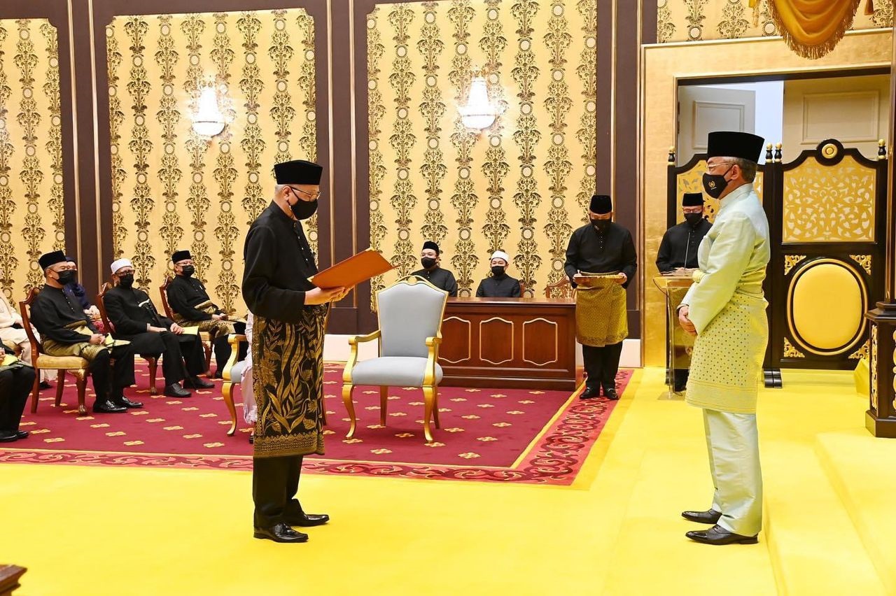 Ismail Sabri angkat sumpah jawatan Perdana Menteri ke-9