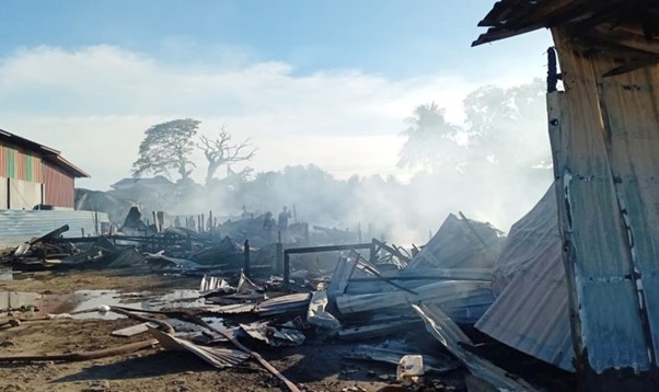 Kebakaran musnahkan 11 premis di Semporna