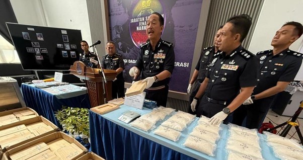 Dadah lebih RM1 juta disembunyi dalam ‘sasaban’ dirampas polis