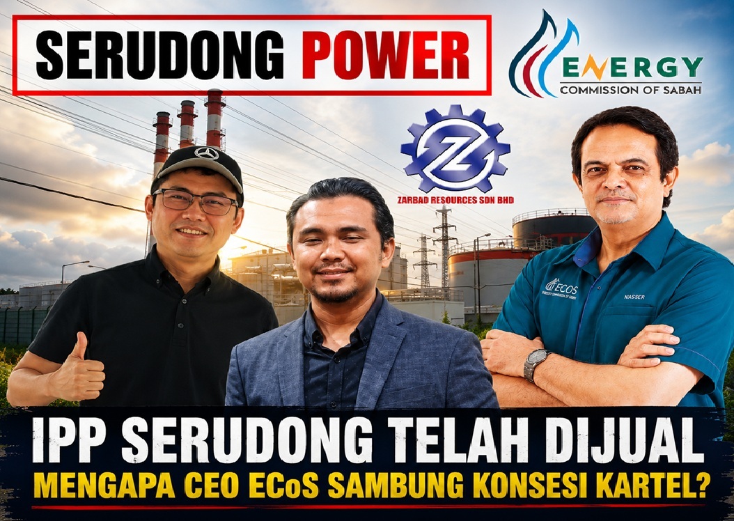 IPP Serudong: CEO ECoS tipu Kerajaan Sabah, sambung konsesi 2 tahun bayar RM61.32 juta kepada Syarikat Kartel!